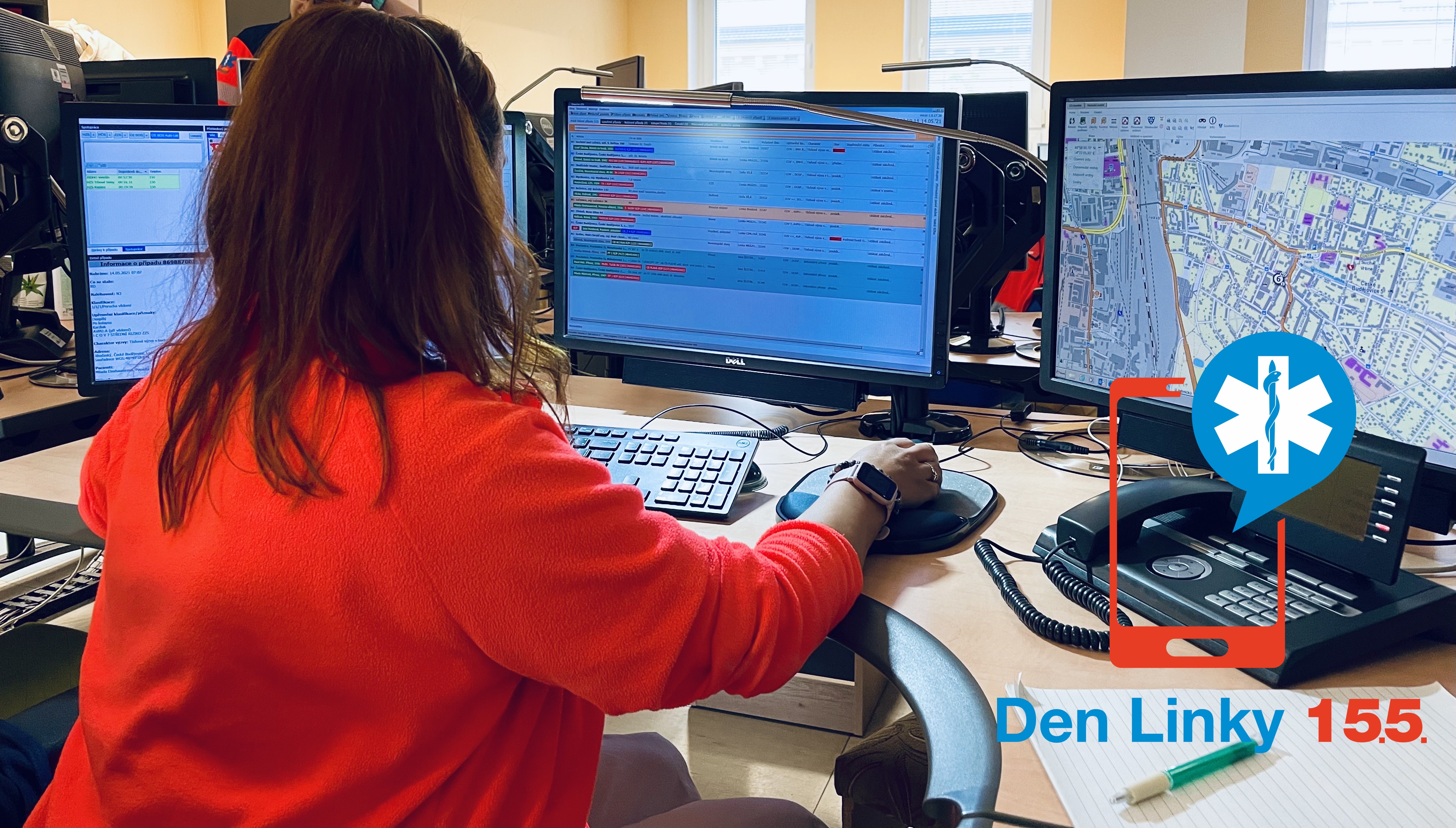 Den linky 155. Jedno zavolání může zachránit lidský život